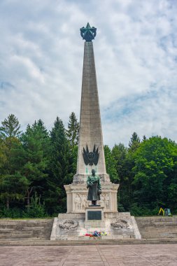 Svidnik, Slovakya 'daki Sovyet Ordusu Anıtı.