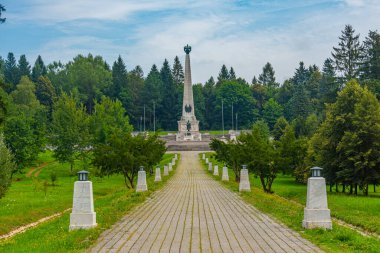 Svidnik, Slovakya 'daki Sovyet Ordusu Anıtı.