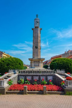 Presov, Slovakya merkezindeki Kurtarıcılar Anıtı.