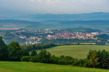 Marianska Hor.IMAGE 'den Slovakya şehri Levoca' nın Panorama manzarası