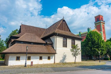Slovakya 'nın Kezmarok kentindeki Artiküler Kilise.