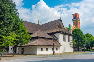 Slovakya 'nın Kezmarok kentindeki Artiküler Kilise.