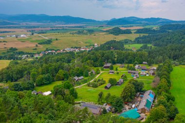 Slovakya 'da Stara Lubovna açık hava müzesi.
