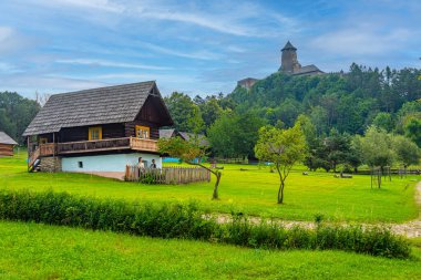 Slovakya 'da Stara Lubovna açık hava müzesi.