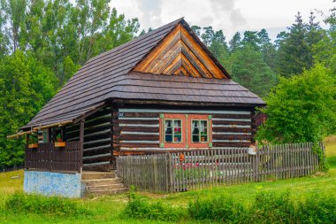 Slovakya 'da Stara Lubovna açık hava müzesi.