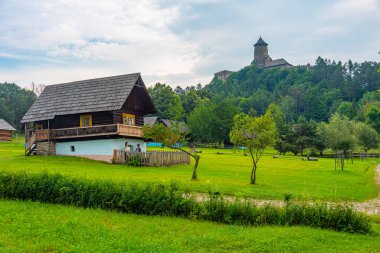 Slovakya 'da Stara Lubovna açık hava müzesi.