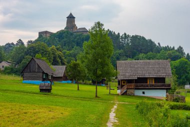 Slovakya 'da Stara Lubovna açık hava müzesi.