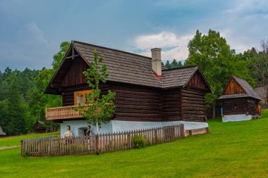 Slovakya 'da Stara Lubovna açık hava müzesi.