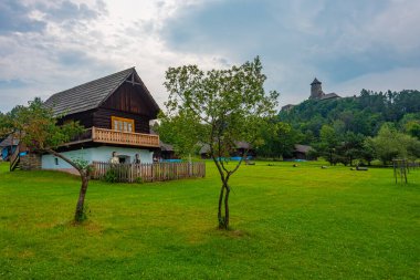 Slovakya 'da Stara Lubovna açık hava müzesi.