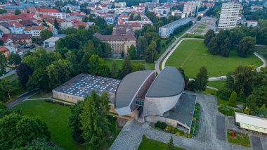 Slovakya Ulusal Ayaklanma Müzesi Banska Bystrica, Slovakya.