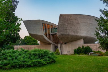 Slovakya Ulusal Ayaklanma Müzesi Banska Bystrica, Slovakya.