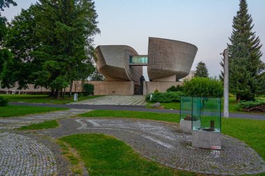 Slovakya Ulusal Ayaklanma Müzesi Banska Bystrica, Slovakya.