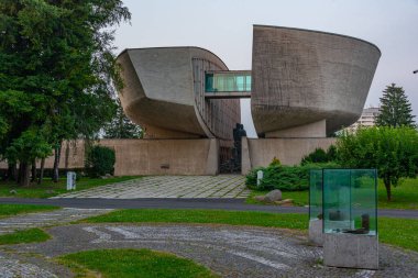 Slovakya Ulusal Ayaklanma Müzesi Banska Bystrica, Slovakya.
