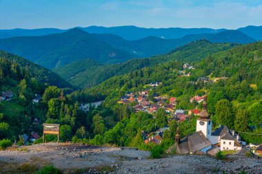İspanya 'nın Slovakya' daki Dolina manzarası.