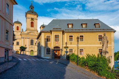 Banska Stiavnica, Slovakya 'da Bakire Meryem Varsayımı Kilisesi.