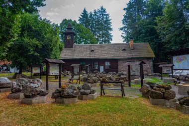 Slovakya 'nın Banska Stiavnica kentindeki Slovakya madencilik müzesi.