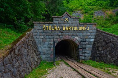 Banska Stiavnica, Slovakya 'daki Bartolomej şaftı.