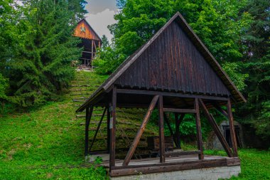 Slovakya 'nın Banska Stiavnica kentindeki Slovakya madencilik müzesi.