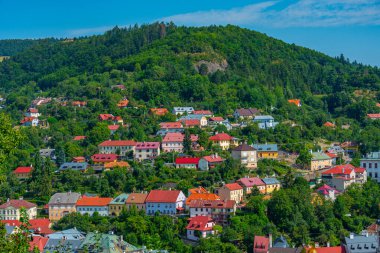 Banska Stiavnica, Slovakya Panorama Manzarası