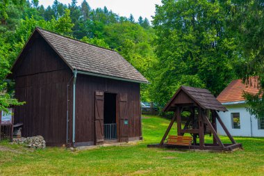 Slovakya 'nın Banska Stiavnica kentindeki Slovakya madencilik müzesi.