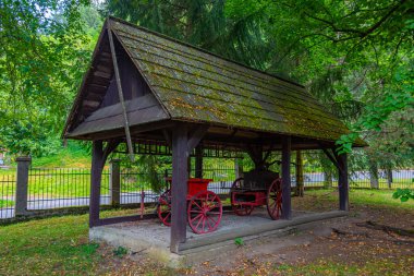 Slovakya 'nın Banska Stiavnica kentindeki Slovakya madencilik müzesi.