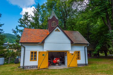 Slovakya 'nın Banska Stiavnica kentindeki Slovakya madencilik müzesi.