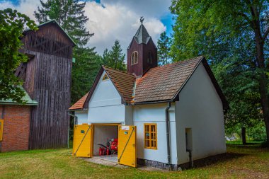 Slovakya 'nın Banska Stiavnica kentindeki Slovakya madencilik müzesi.