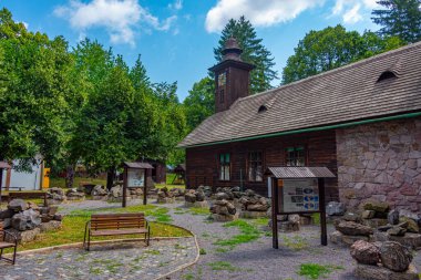 Slovakya 'nın Banska Stiavnica kentindeki Slovakya madencilik müzesi.