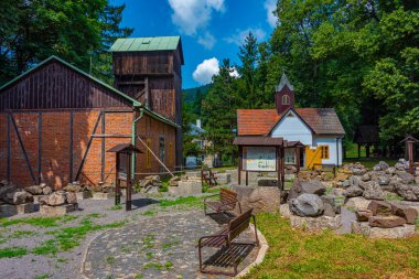 Slovakya 'nın Banska Stiavnica kentindeki Slovakya madencilik müzesi.