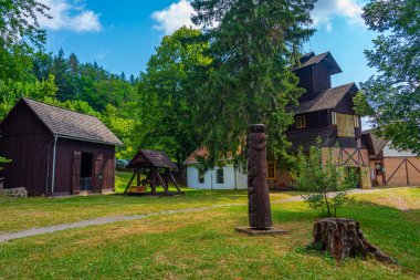 Slovakya 'nın Banska Stiavnica kentindeki Slovakya madencilik müzesi.
