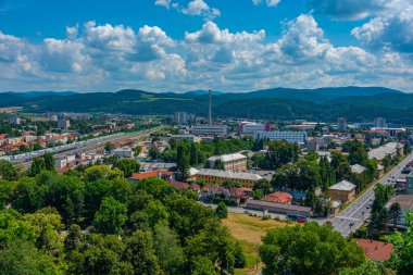 Trencin, Slovakya Panorama Manzarası