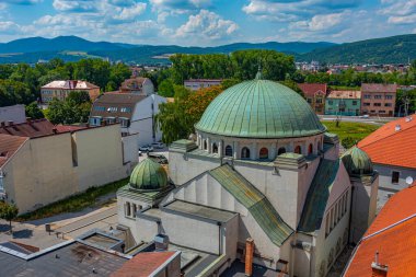 Trencin, Slovakya 'daki eski sinagog.