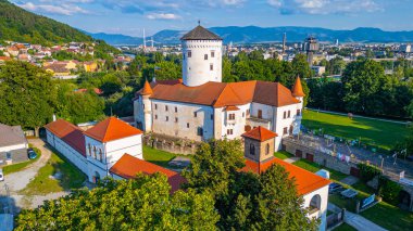 Zilina, Slovakya 'daki Budatin Kalesi.