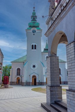 Ruzomberok, Slovakya 'daki Aziz Andrew Kilisesi.
