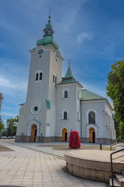 Ruzomberok, Slovakya 'daki Aziz Andrew Kilisesi.