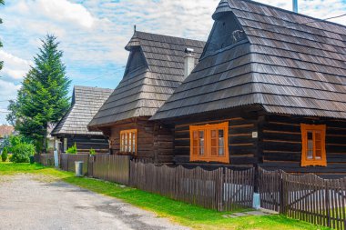 Podbiel, Slovakya 'da geleneksel halk mimarisi.