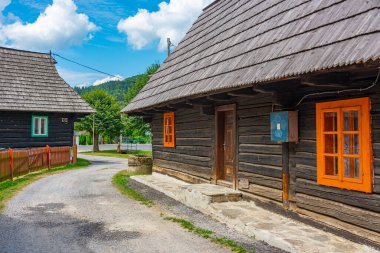 Podbiel, Slovakya 'da geleneksel halk mimarisi.