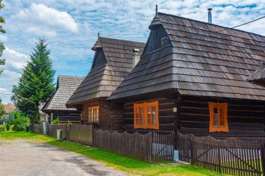 Podbiel, Slovakya 'da geleneksel halk mimarisi.