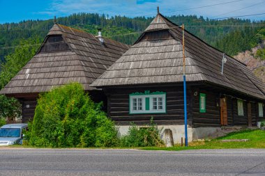 Podbiel, Slovakya 'da geleneksel halk mimarisi.
