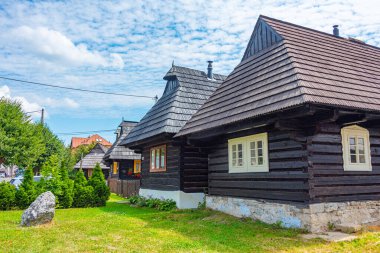 Podbiel, Slovakya 'da geleneksel halk mimarisi.