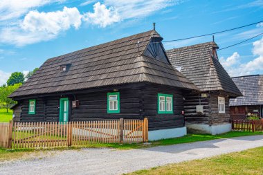Podbiel, Slovakya 'da geleneksel halk mimarisi.