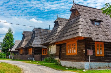 Podbiel, Slovakya 'da geleneksel halk mimarisi.