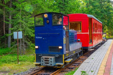 Pribylina, Slovakya 'daki Liptov Village Müzesi' nde teknoloji sergisi.