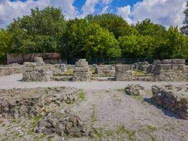 Slovakya 'daki antik Gerulata kalıntıları.