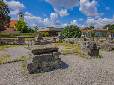 Slovakya 'daki antik Gerulata kalıntıları.