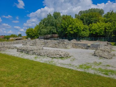 Slovakya 'daki antik Gerulata kalıntıları.