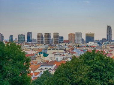 Bratislava, Slovakya 'daki iş bölgesi.