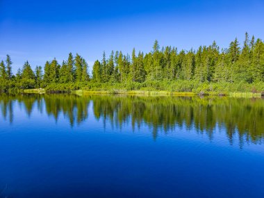 Jamske Pleso Gölü Slovakya 'daki High Tatras' ta.