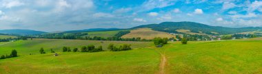 Slovakya 'daki ölüm vadisinin doğal manzarası.