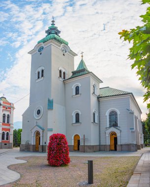 Ruzomberok, Slovakya 'daki Aziz Andrew Kilisesi.